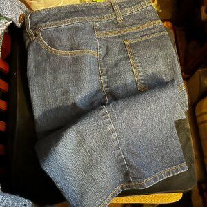 Faded Glory Women's Blue Jean Shorts (size 16; circa 2015)